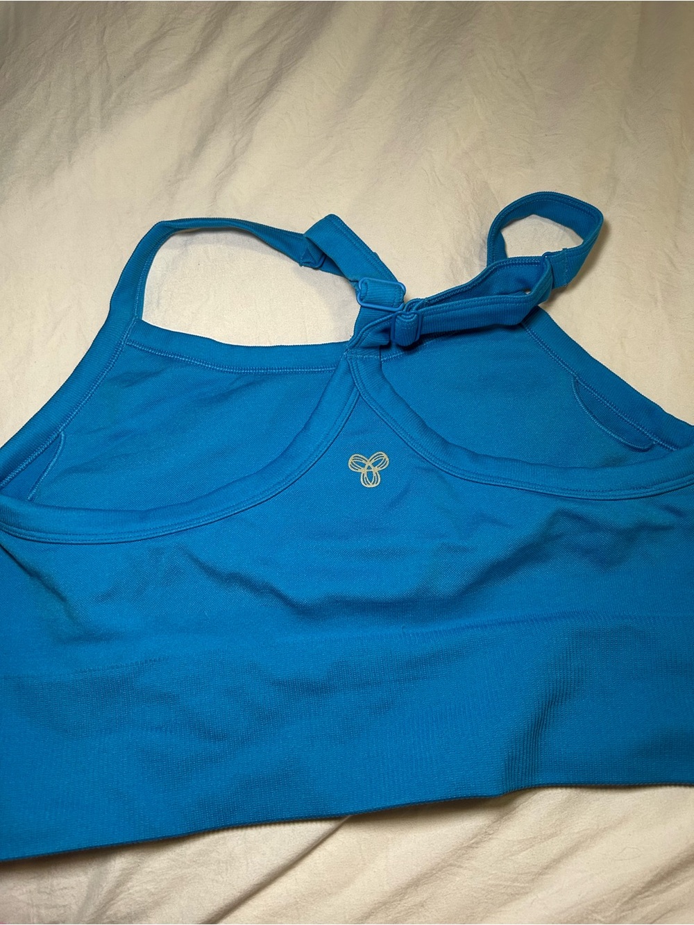 Aritzia Blue Knot-Detail Sports Bra